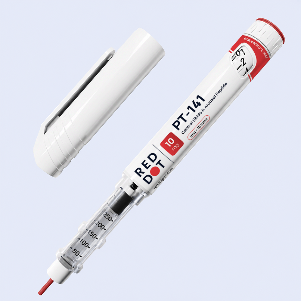 PT-141 — research peptide vial