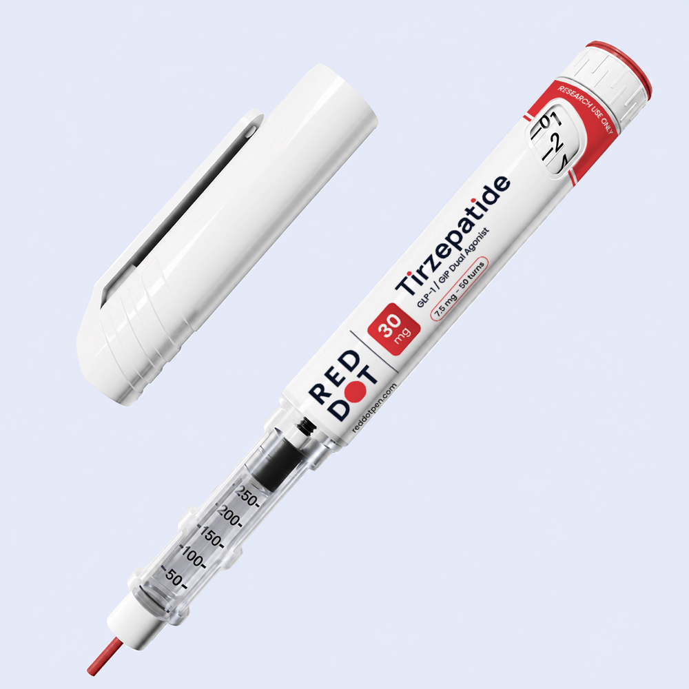 Tirzepatide — research peptide vial